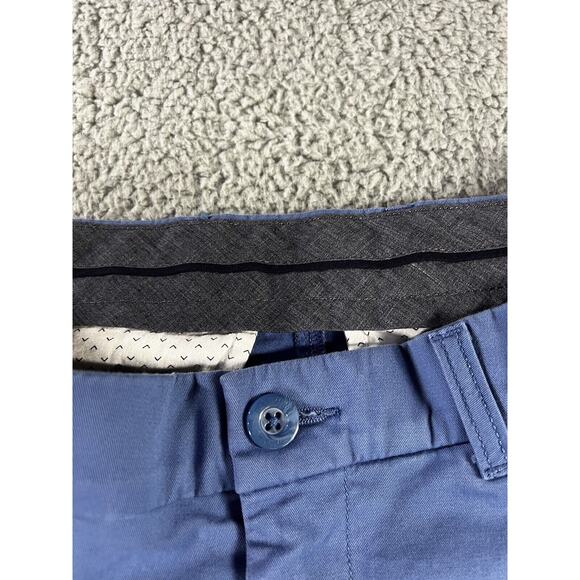 Rowm Chino Pants Men 32x28 Straight Leg Preppy Office Work Nautical Minimalist - Picture 6 of 9